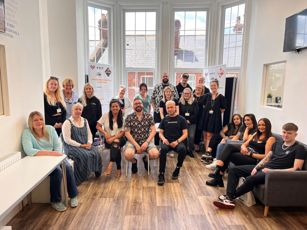 Barbertalks Teaches Hair At The Academy how to spot Mental Health Problems